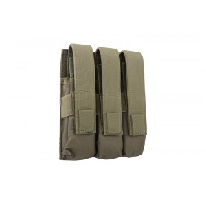 Triple magazine pouch for MP5 type magazines - olive (ACM)